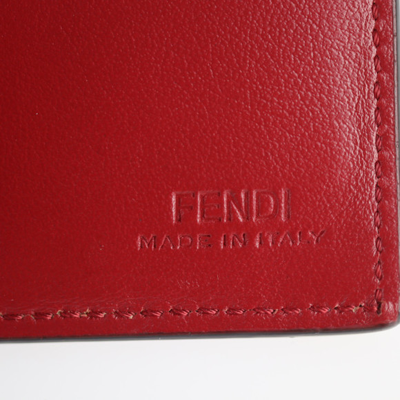 Fendi F's Wallet Red - Picture 9 of 9
